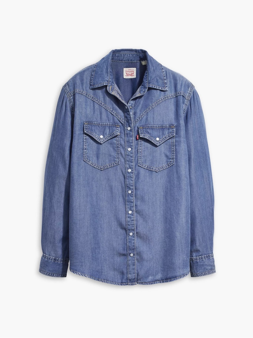 Levi's Blue Sawyer Western Shirt